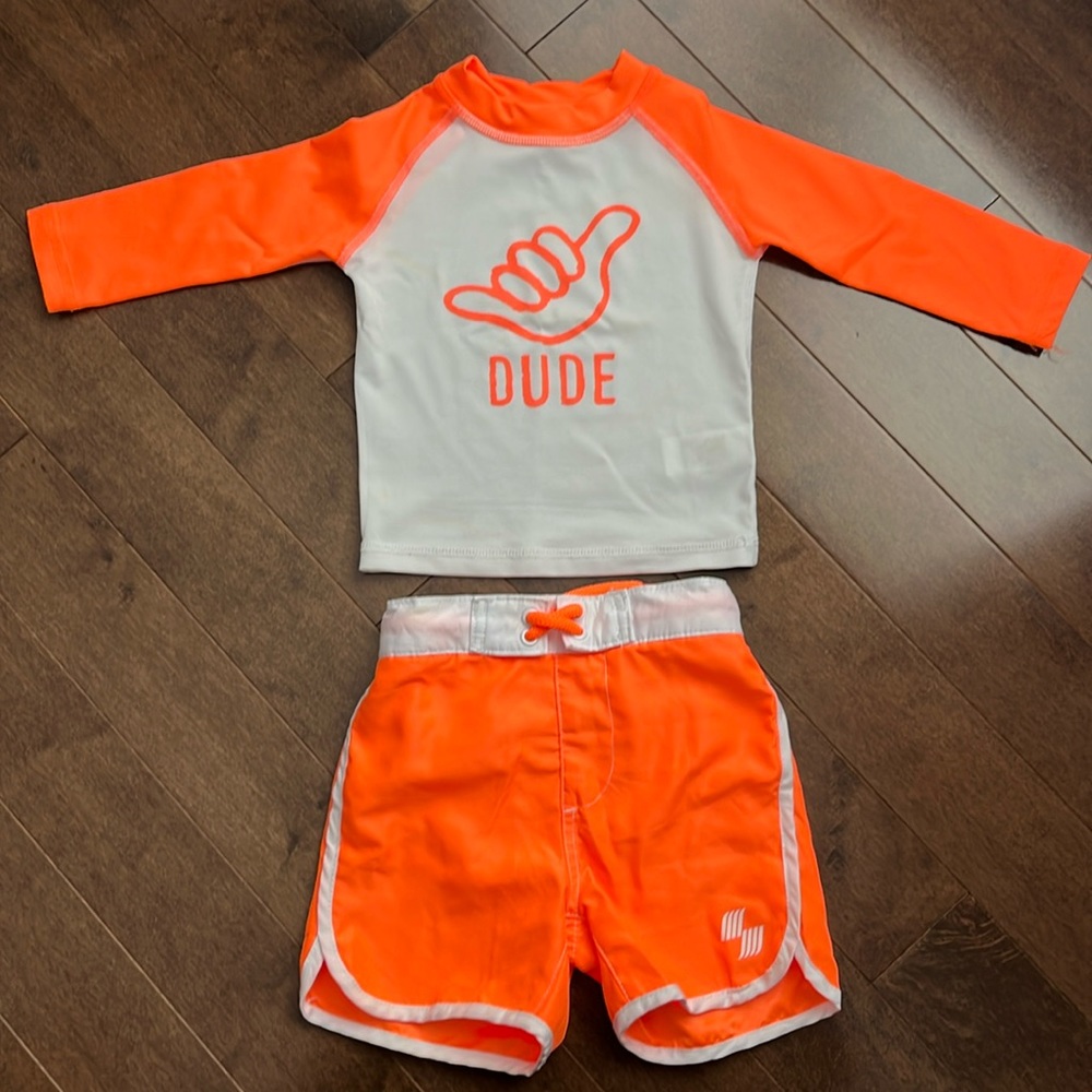 12-18 mths 2-piece bathing suit